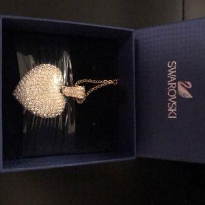 Swarovski crystal necklace.